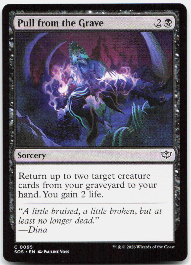 Pull from the Grave NM C Secrets of Strixhaven 95