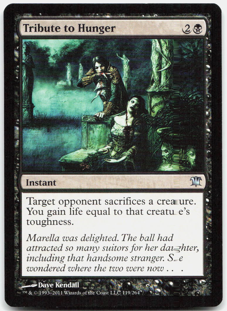 Tribute to Hunger NM U Innistrad 119