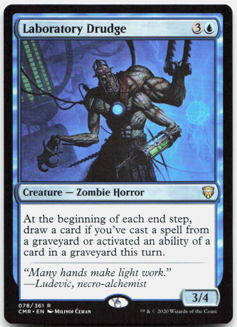 Laboratory Drudge NM R Commander Legends 78