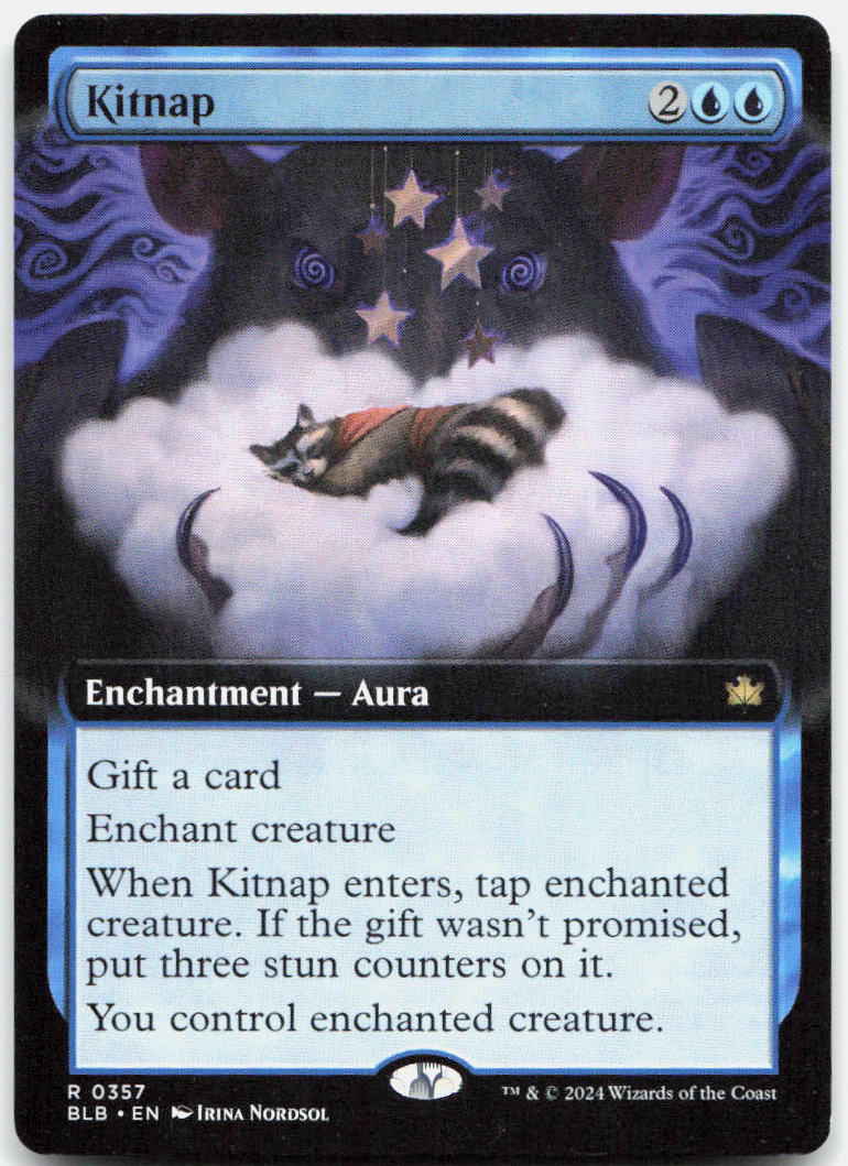 Kitnap (Extended Art) NM R Bloomburrow 357