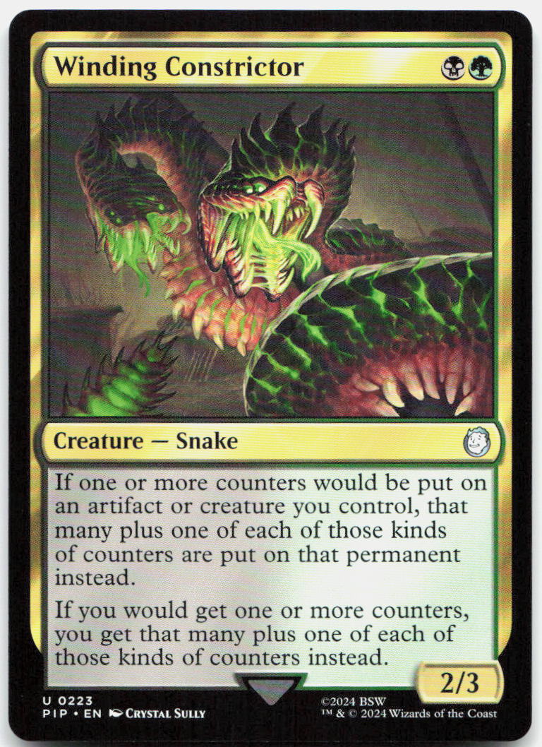 Winding Constrictor NM U Universes Beyond: Fallout 223