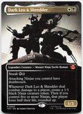 Dark Leo & Shredder (Borderless) NM M Teenage Mutant Ninja Turtles 220