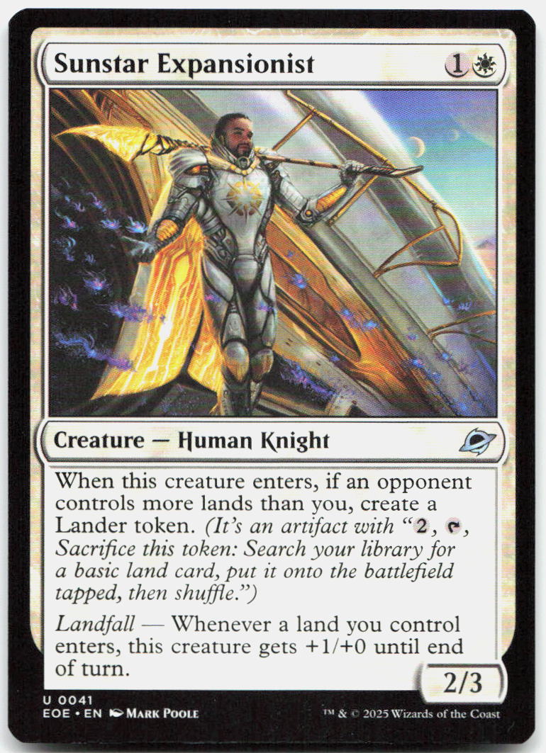 Sunstar Expansionist NM U Edge of Eternities 41