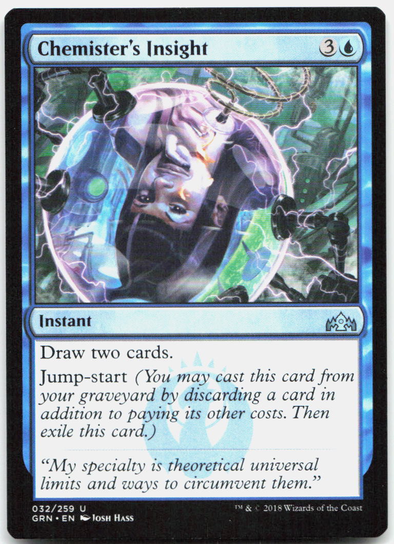 Chemister's Insight NM U Guilds of Ravnica 32
