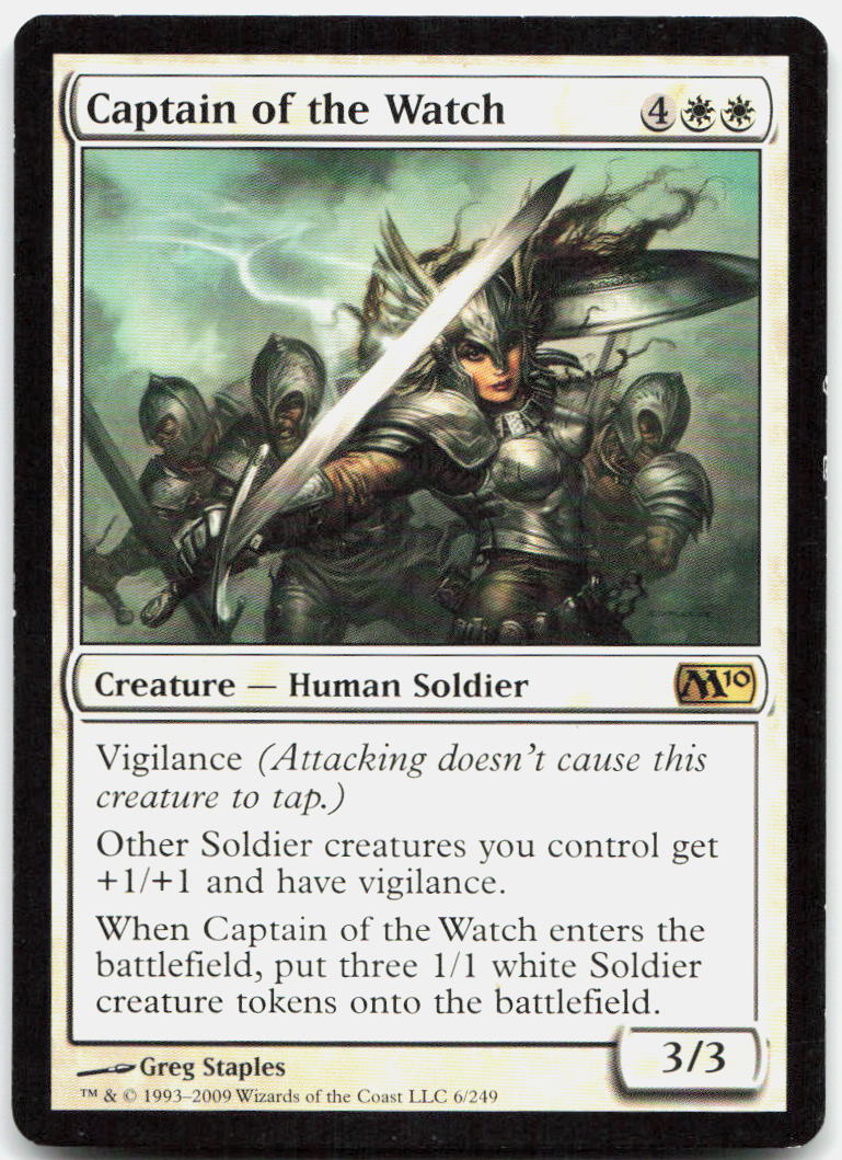 Captain of the Watch NM R Magic 2010 (M10) 6