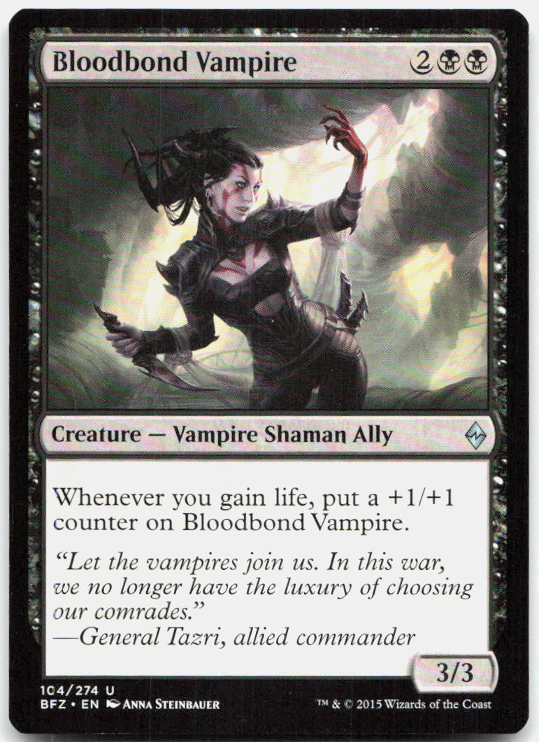 Bloodbond Vampire NM U Explorers of Ixalan 15