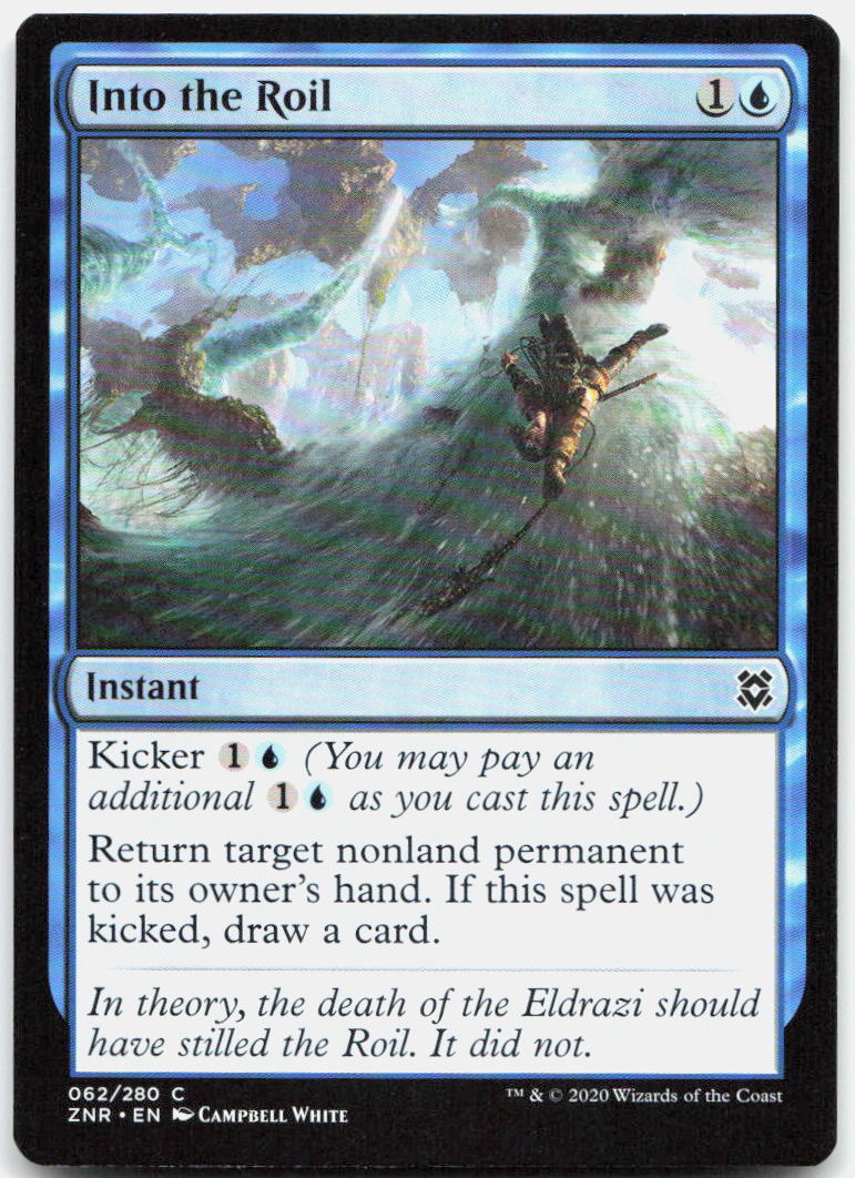 Into the Roil NM C Zendikar Rising 62