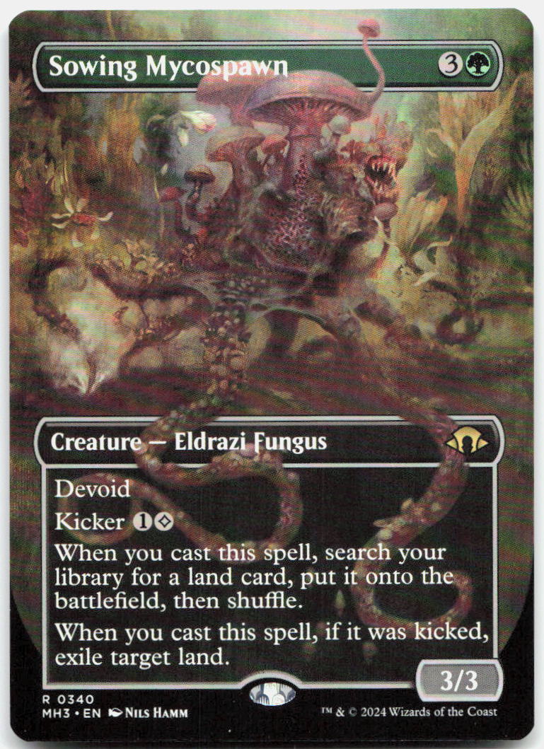 Sowing Mycospawn (Borderless) NM R Modern Horizons 3 340
