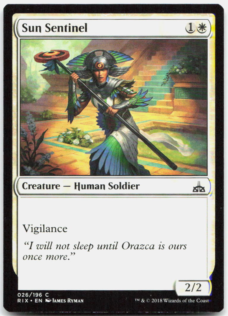 Sun Sentinel NM C Rivals of Ixalan 26