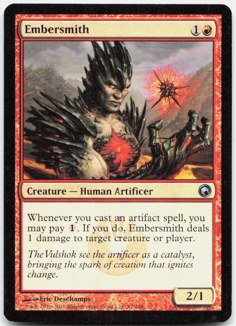 Embersmith NM U Scars of Mirrodin 87