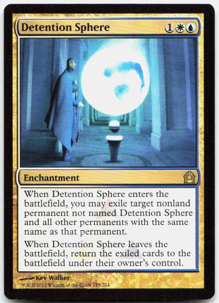 Detention Sphere NM R Return to Ravnica 155