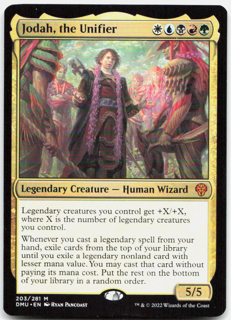 Jodah, the Unifier NM M Dominaria United 203