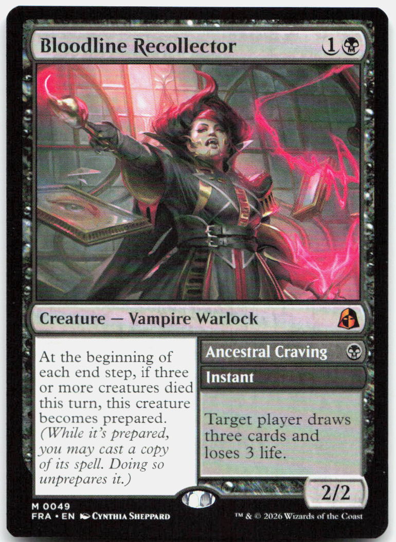 Bloodline Recollector NM M Reality Fracture 49