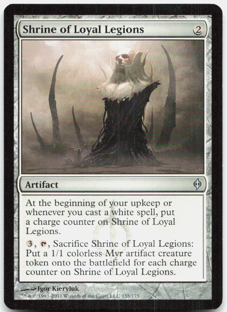 Shrine of Loyal Legions NM U New Phyrexia 155