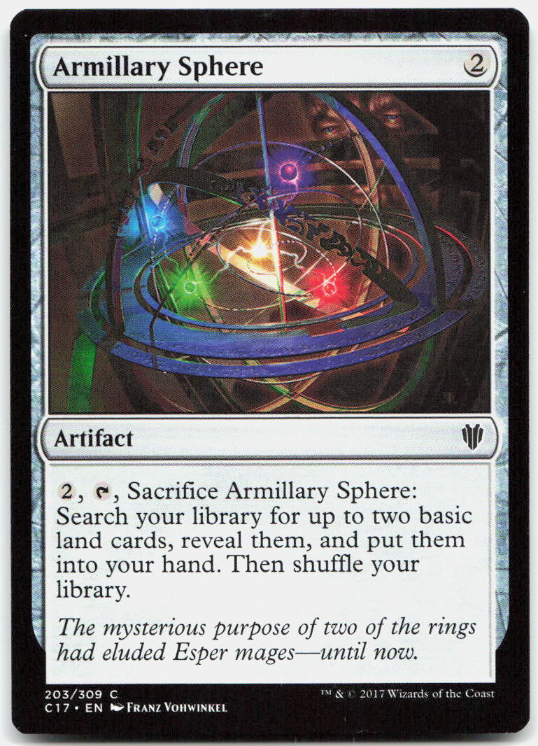Armillary Sphere NM C Commander 2017 203