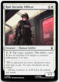 Raft Security Officer NM Foil C Marvel Super Heroes 33