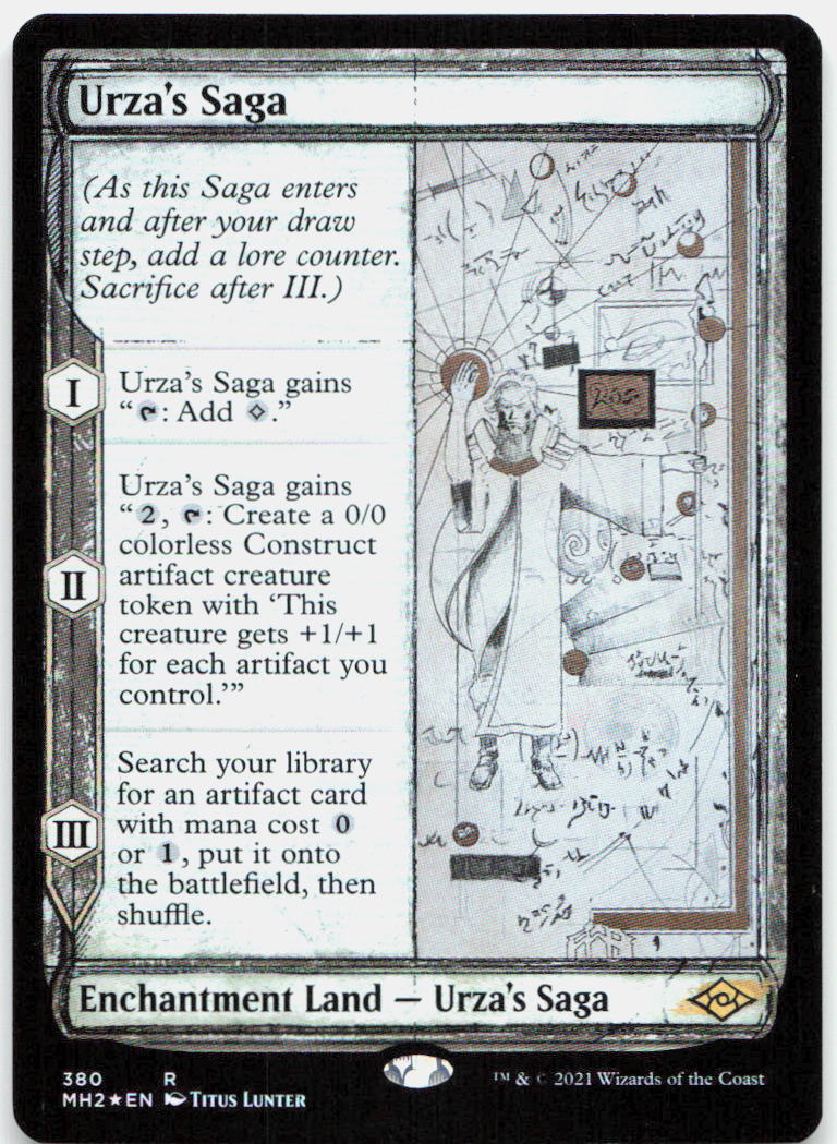 Urza's Saga (Showcase) NM Foil R Modern Horizons 2 380