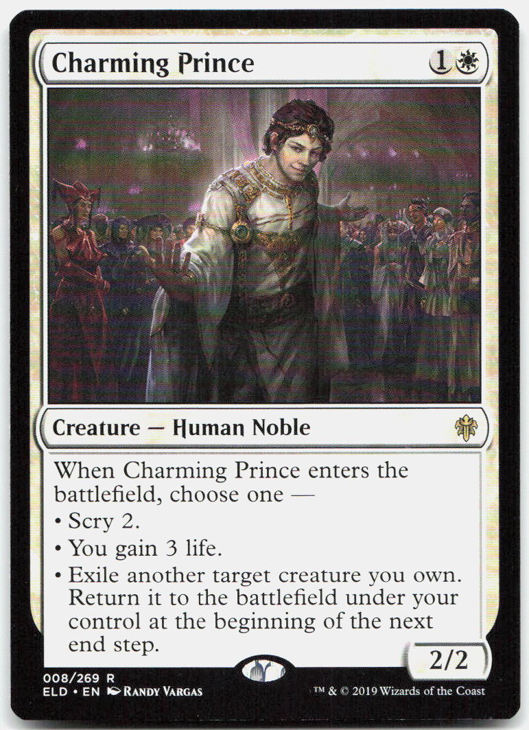 Charming Prince NM R Throne of Eldraine 8