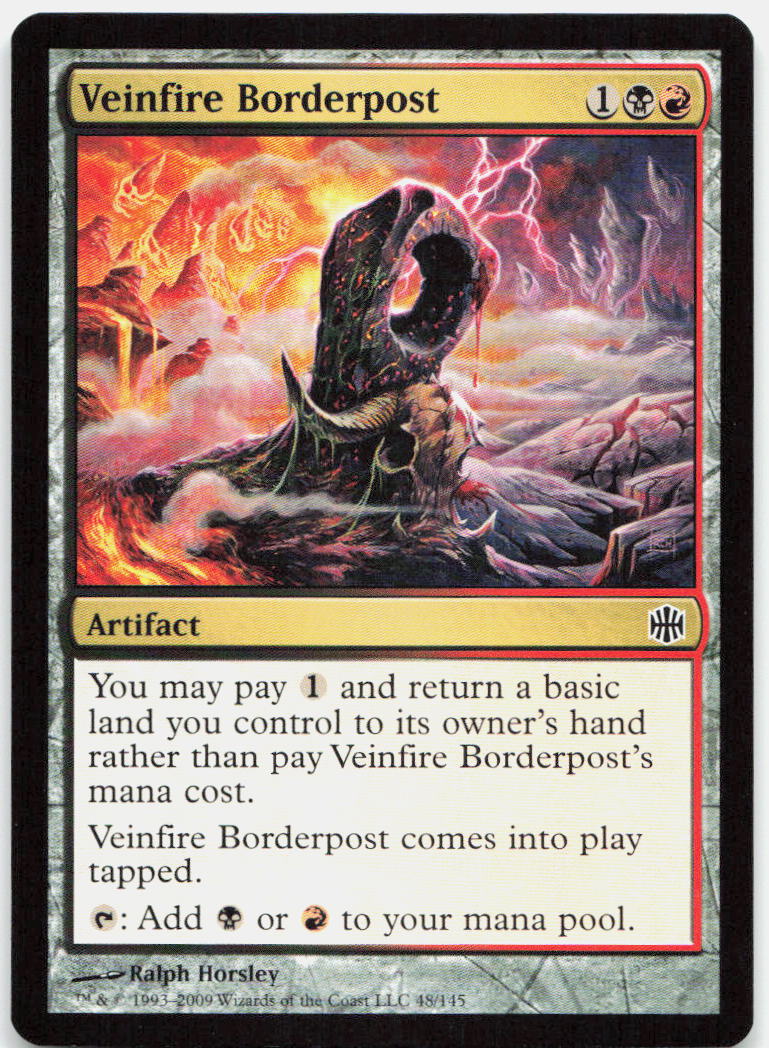 Veinfire Borderpost NM C Alara Reborn 48