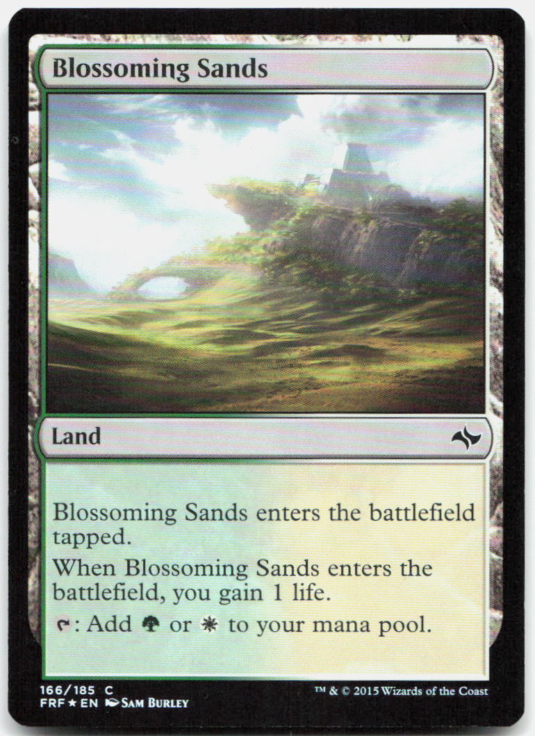 Blossoming Sands NM Foil C Fate Reforged 166