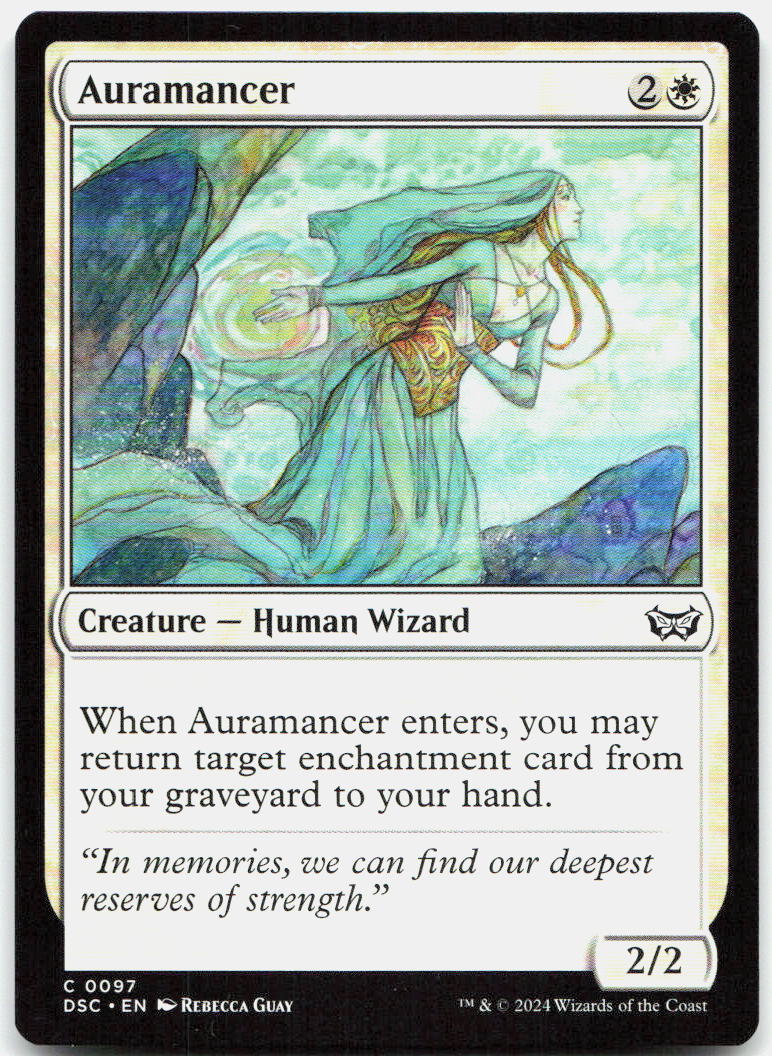 Auramancer NM C Planechase Anthology 2
