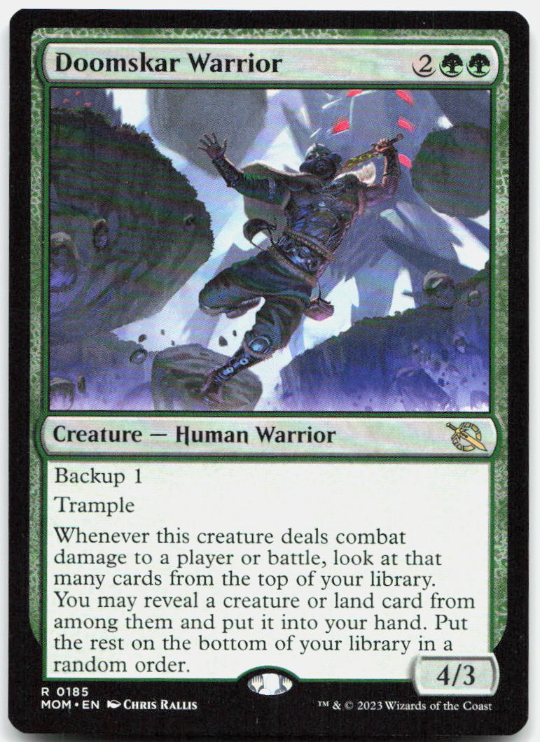 Doomskar Warrior NM R March of the Machine 185
