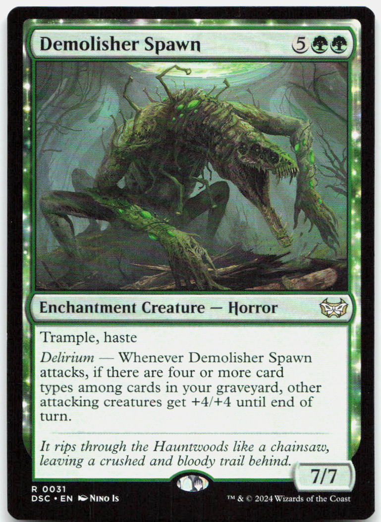 Demolisher Spawn NM R Commander: Duskmourn: House of Horror 31