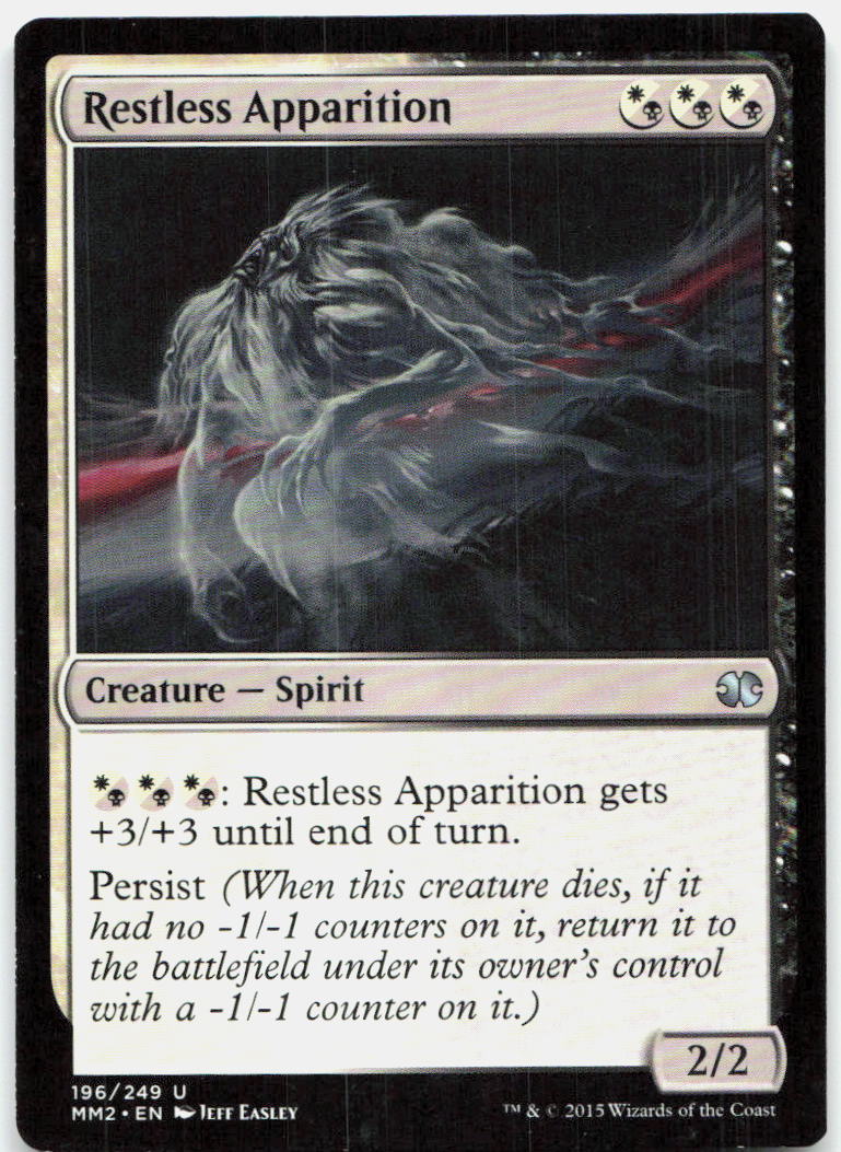 Restless Apparition NM U Modern Masters 2015 196