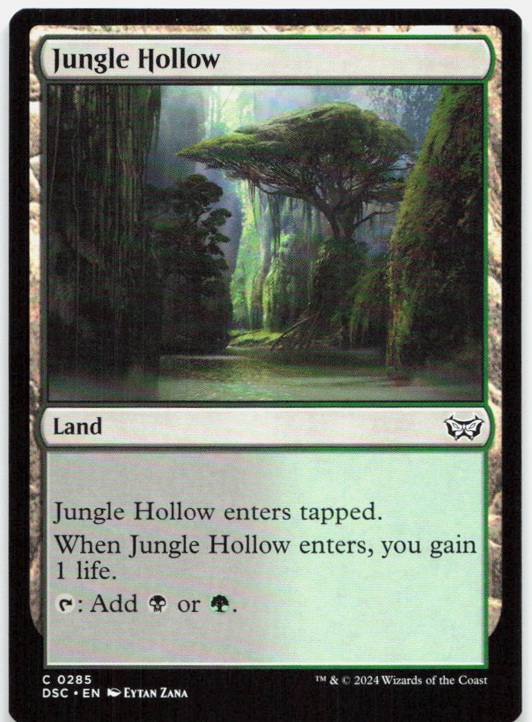 Jungle Hollow NM C Commander: Duskmourn: House of Horror 285