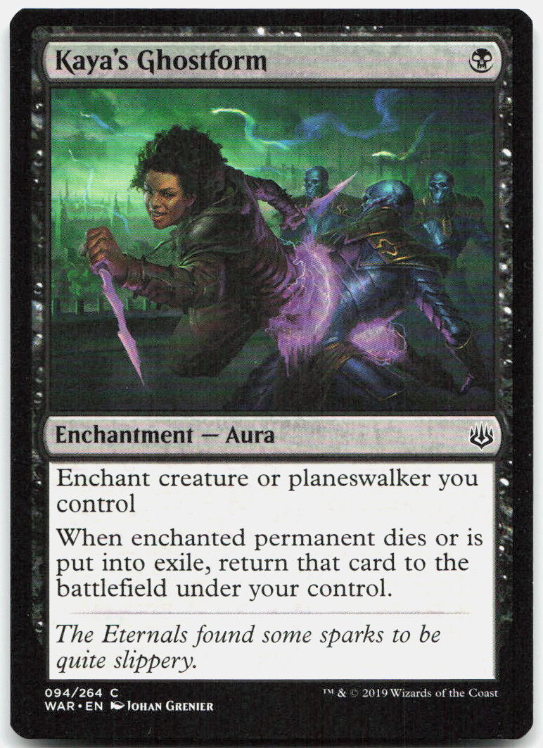 Kaya's Ghostform NM C War of the Spark 94