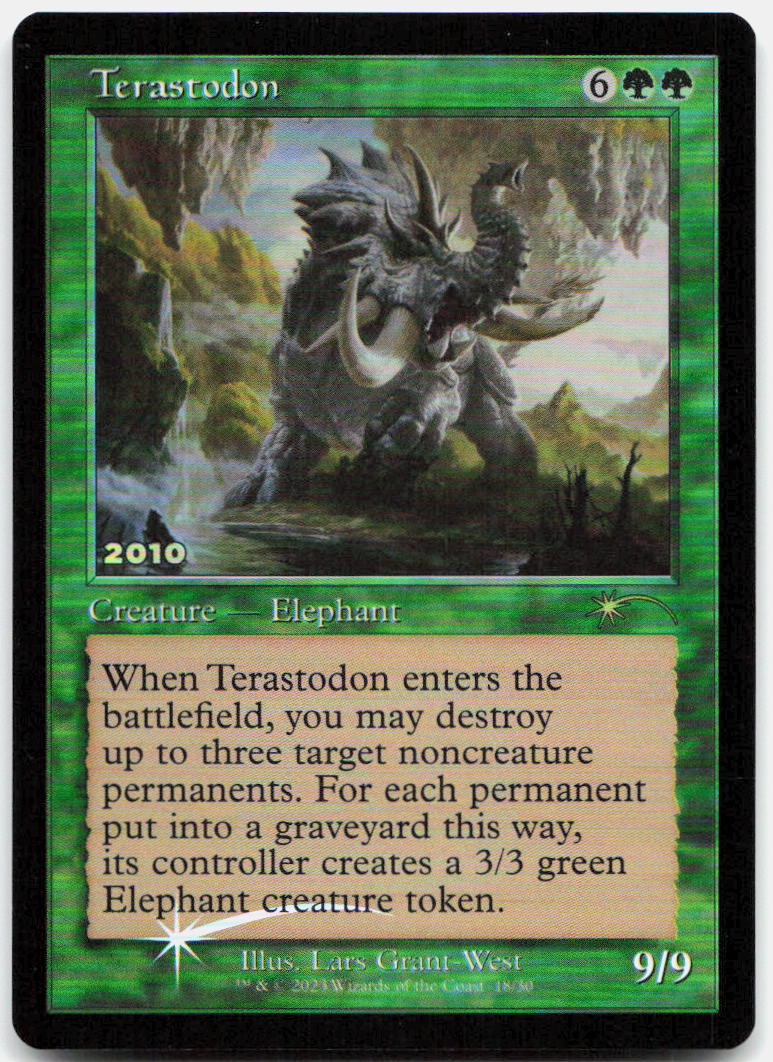 Terastodon NM Foil P 30th Anniversary Promos 18