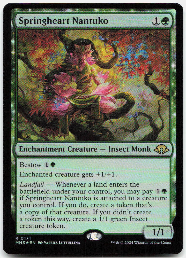 Springheart Nantuko NM Foil R Modern Horizons 3 171