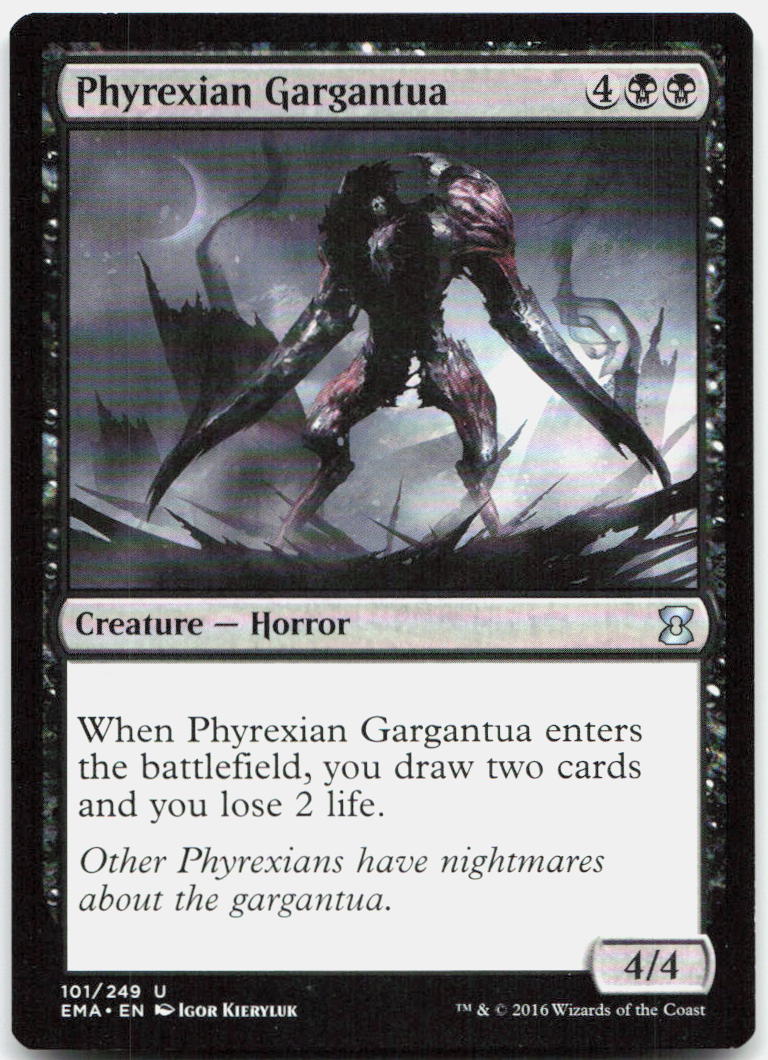 Phyrexian Gargantua NM U Eternal Masters 101