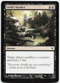 Geth's Verdict NM C New Phyrexia 61