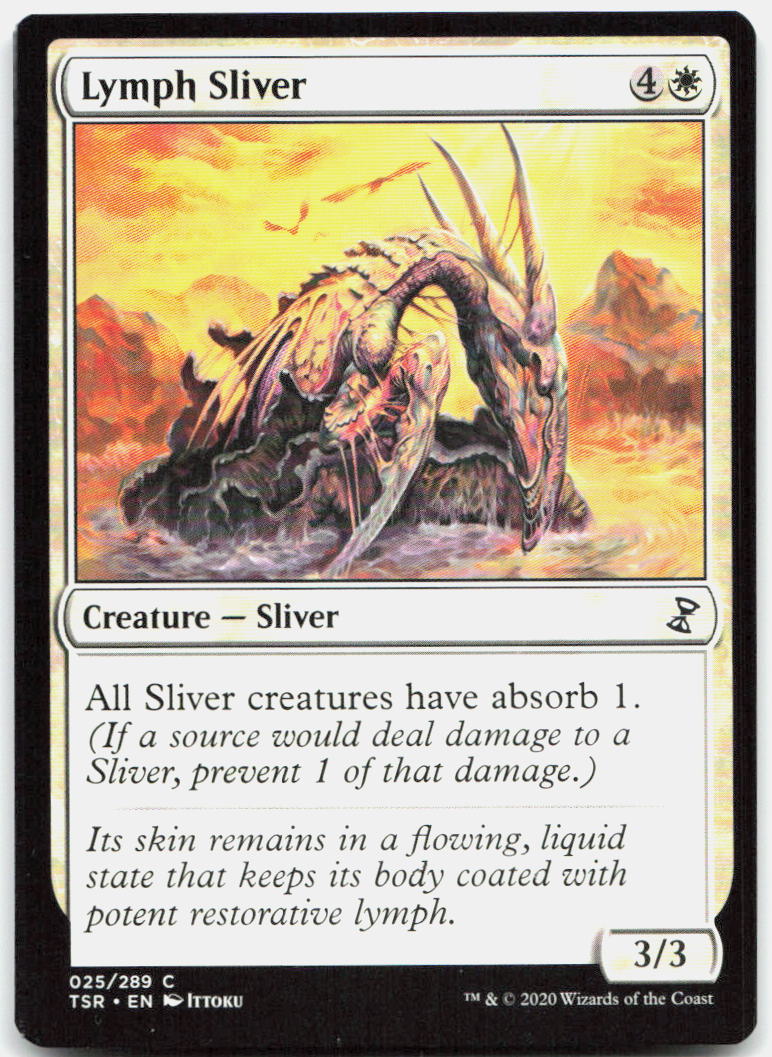 Lymph Sliver NM C Time Spiral: Remastered 25