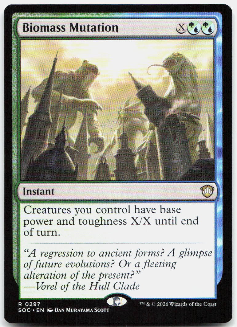 Biomass Mutation NM R Commander: Secrets of Strixhaven 297