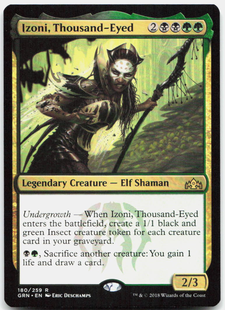 Izoni, Thousand-Eyed NM R Guilds of Ravnica 180