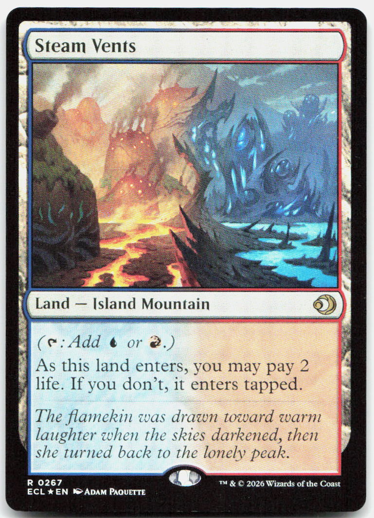 Steam Vents NM Foil R Lorwyn Eclipsed 267