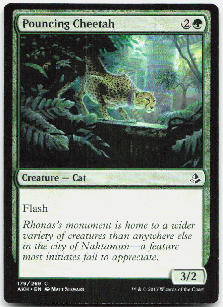 Pouncing Cheetah NM C Amonkhet 179