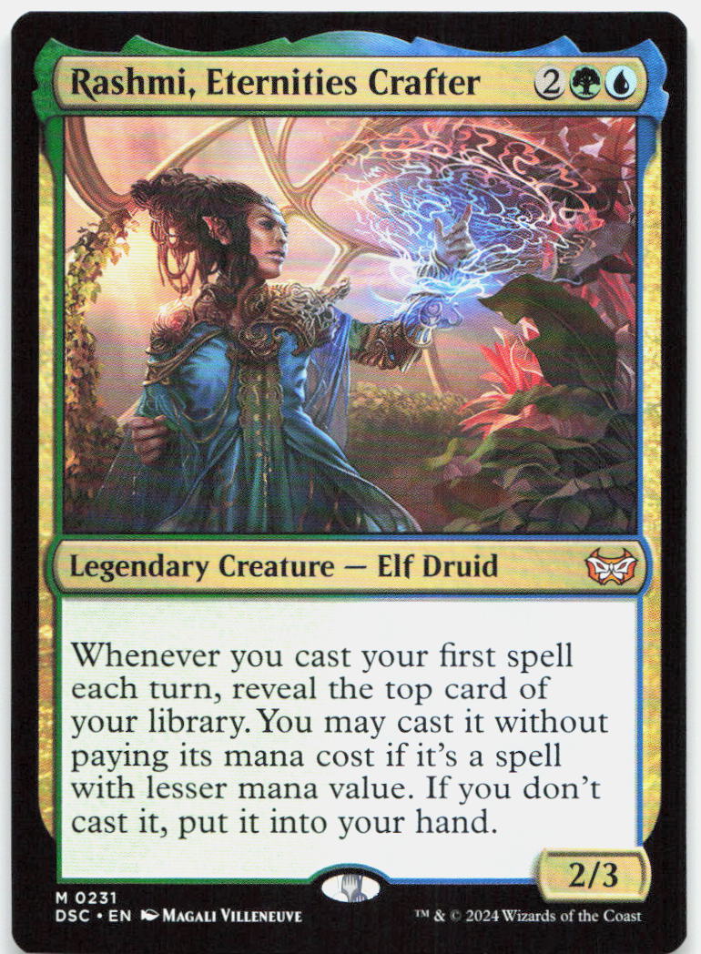 Rashmi, Eternities Crafter NM M Commander: Duskmourn: House of Horror 231