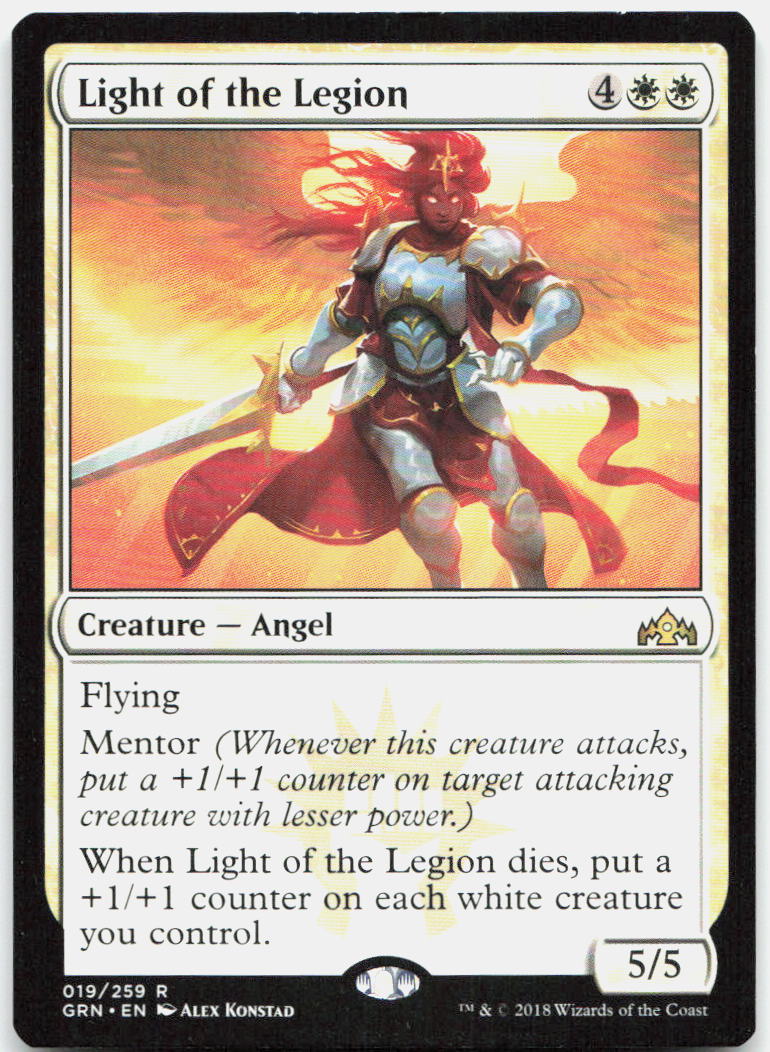 Light of the Legion NM R Guilds of Ravnica 19
