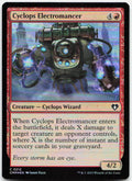 Cyclops Electromancer NM Foil C Commander Masters 212