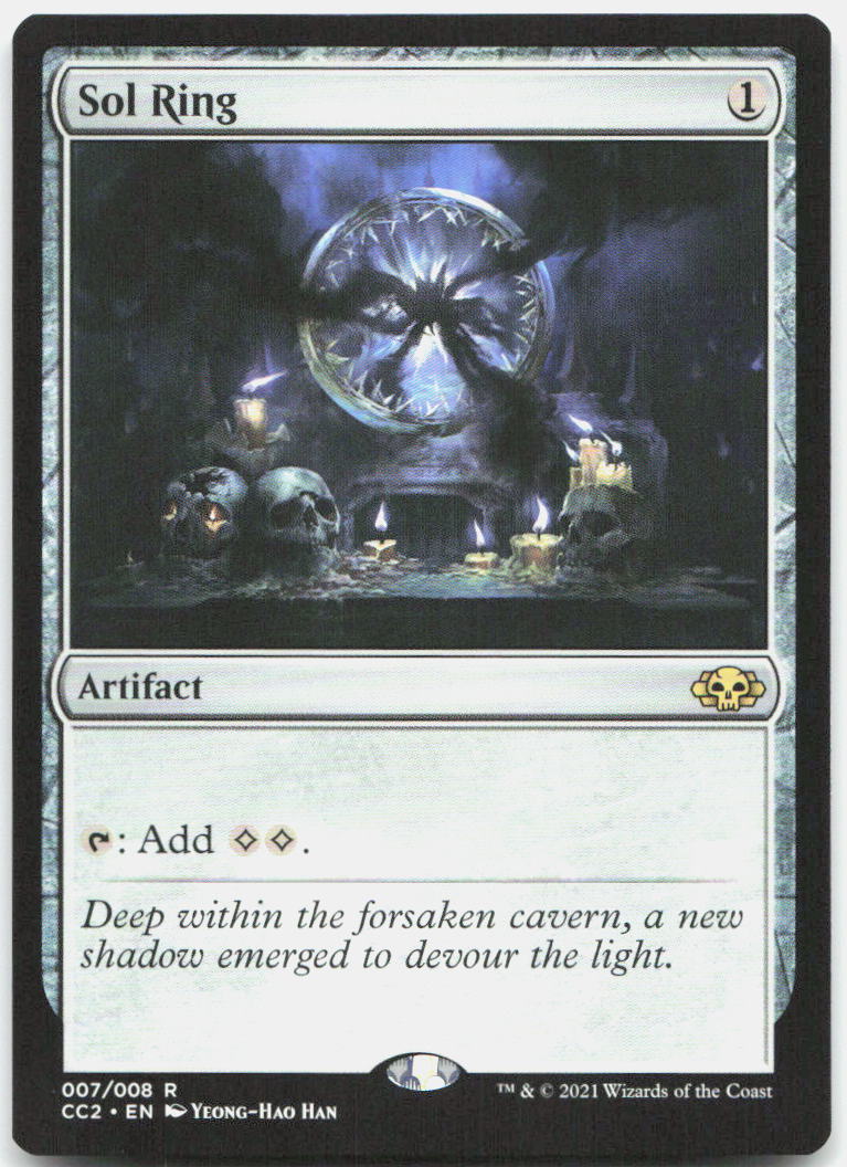 Sol Ring NM R Commander Collection: Black 7