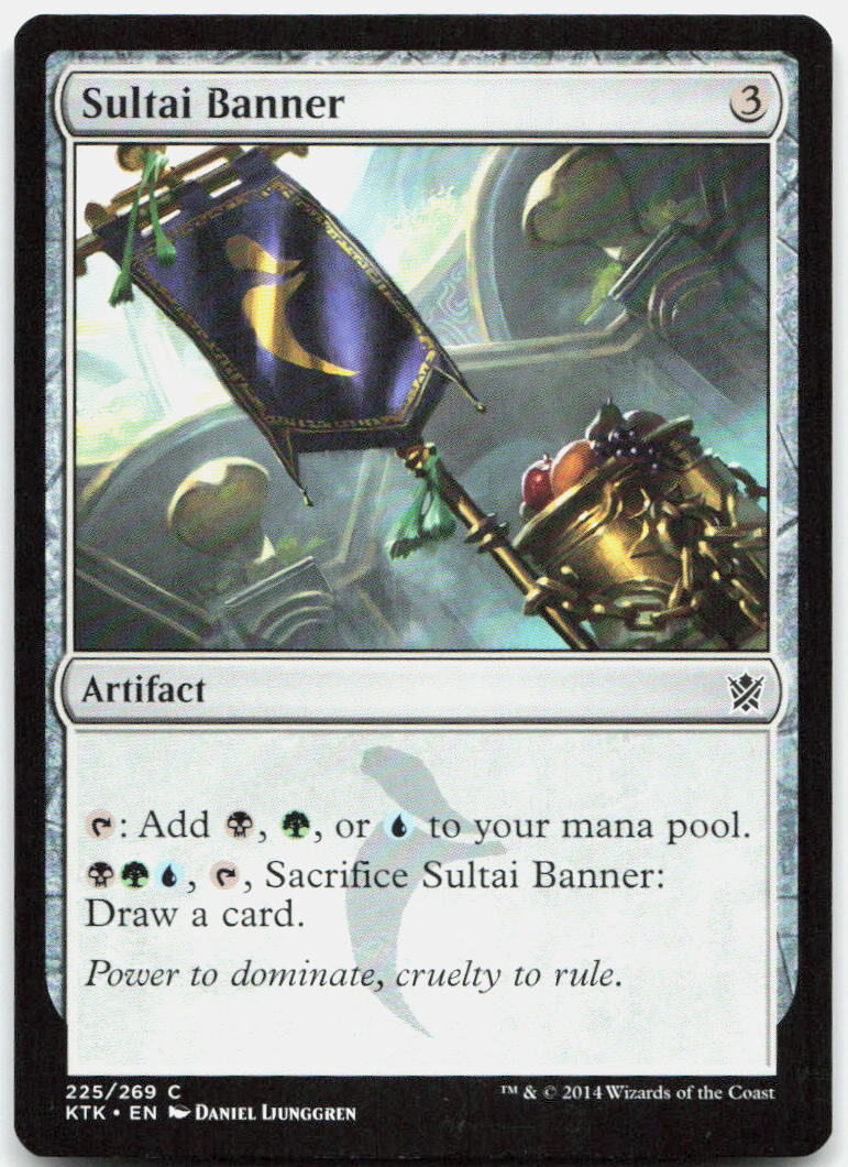 Sultai Banner NM C Khans of Tarkir 225