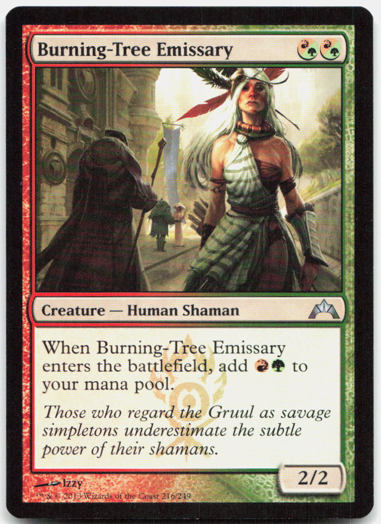 Burning-Tree Emissary NM U Duel Decks: Mind vs. Might 55