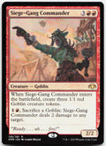 Siege-Gang Commander NM R Dominaria Remastered 136