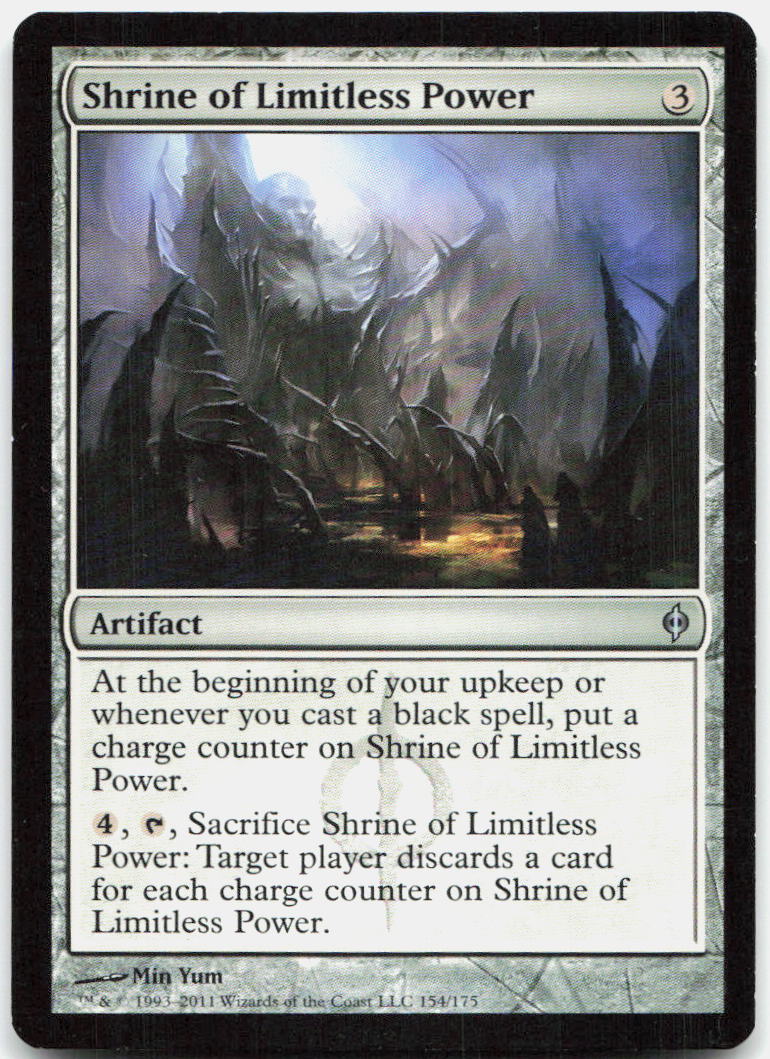 Shrine of Limitless Power NM U New Phyrexia 154