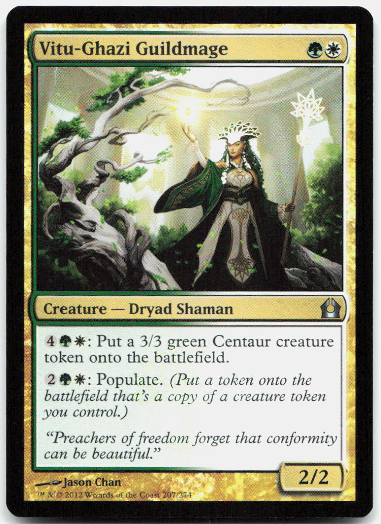 Vitu-Ghazi Guildmage NM Foil U Return to Ravnica 207