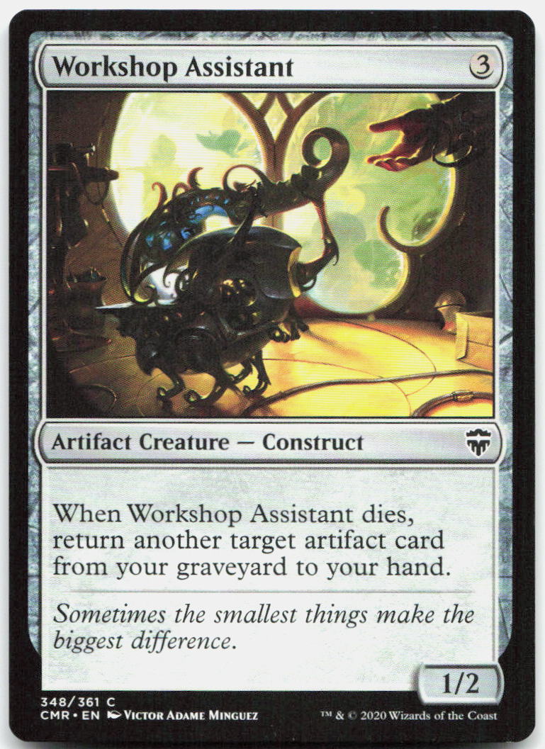 Workshop Assistant NM C Commander Legends 348