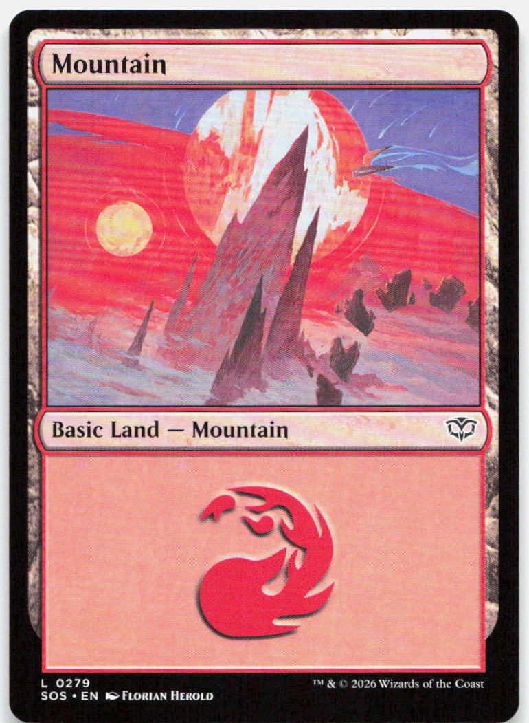 Mountain NM L Secrets of Strixhaven 279